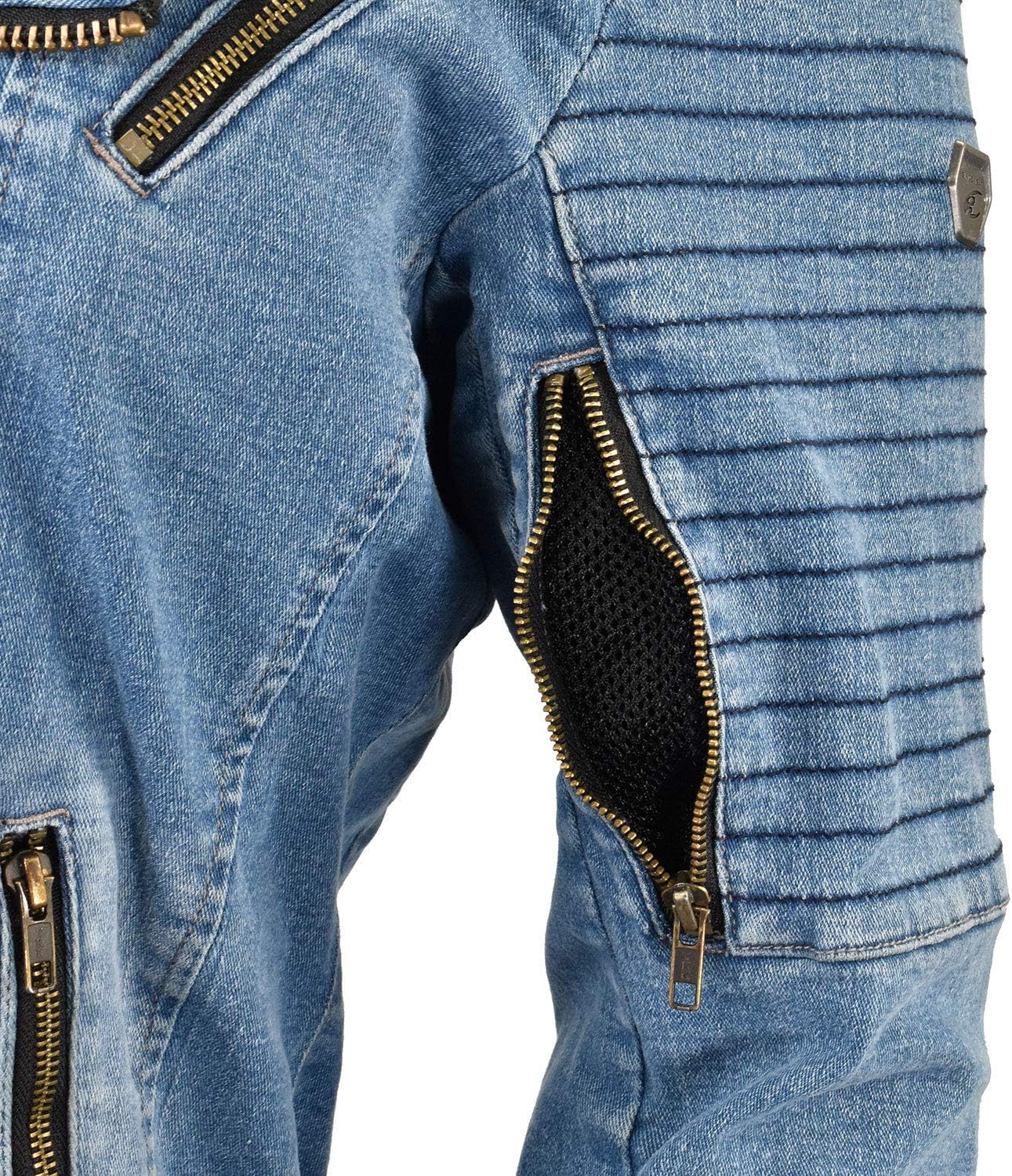 コミネ] バイク用 ジャケット プロテクトデニムダブルジャケット